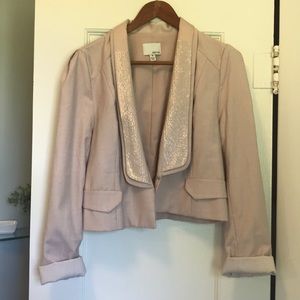 Grelyin blazer with sequined panels